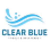 Clear Blue Pools and Backyards logo