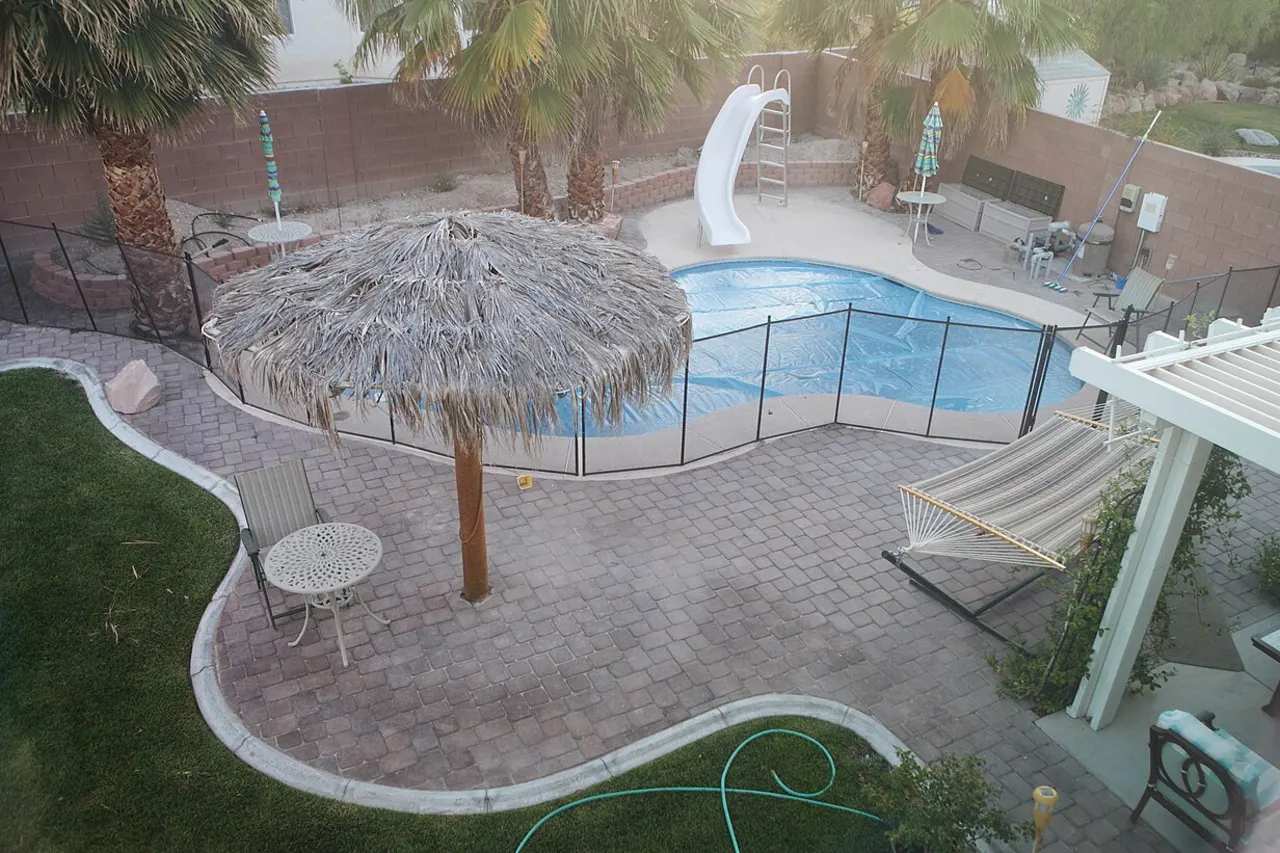 Stock photo of a pool project of the kind AE Pool Builders takes on in Humble