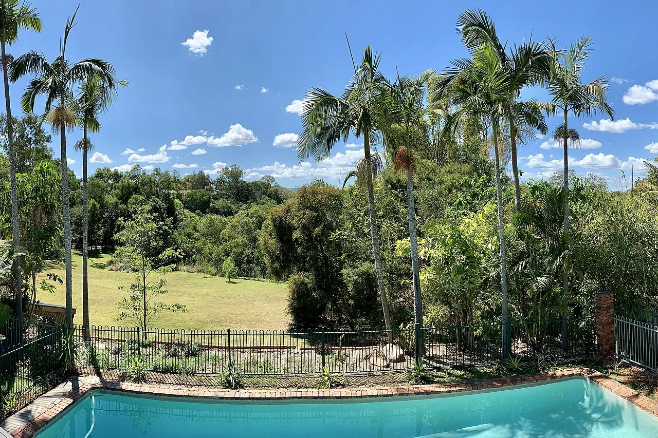 Stock photo of a pool project of the kind Tropic Pools takes on in Temple
